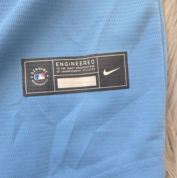 Nike Toronto Blue jays Cavan Biggio Light Blue Jersey #8 MLB - Picture 3 of 12